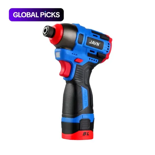 Electric Mini Impact Driver Cordless Rechargeable Drill, 160 N·m Portable Electric Screwdriver for Household Use, Lightweight Multifunction DIY Power Tools for Men #GLOBAL PICKS