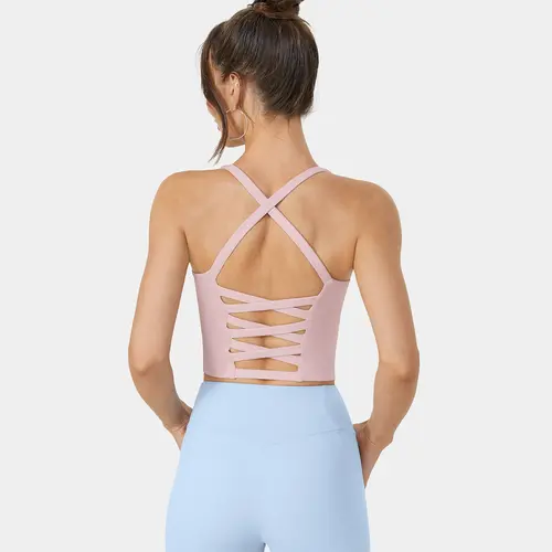 Halara Cropped Yoga Tank Top A-D Cups