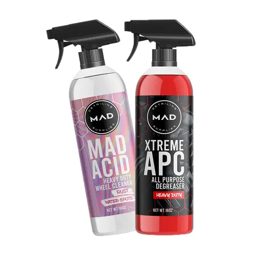 XTREME BUNDLE - Heavy Duty Automotive Cleaner, Towel-Included Car Washer Spray Solution for Car Washing & Maintenance