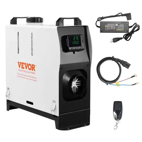 【Summerfinds】VEVOR Portable Parking Heating System (2kw/5kw/8kw, With/Without Adapter, 800w & Above) - Plug-and-Play, Fast-Acting, Low Noise, Adjustable Temperature, Wi-Fi Enabled for Truck, RV, Indoors