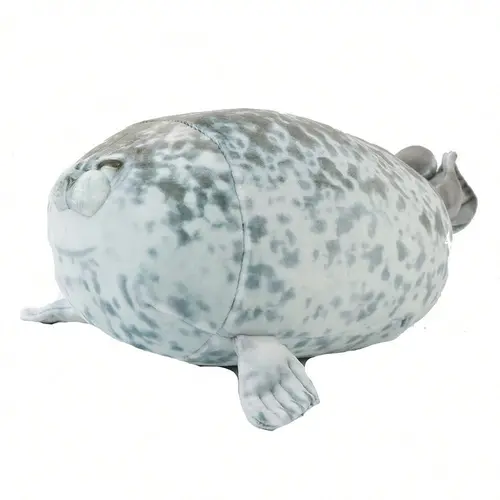 Adorable Seal Plush Toy, Cute Stuffed Animal Doll, Soft Stuffed Animals, Collectible Soft Animal, Animal Shaped Plush Throw Pillow Cushion for Sleeping Soothing, Comfy Stuffed Cushion for Home Decoration, Stuffed Animal Gifts, Soft Cuddly Gift