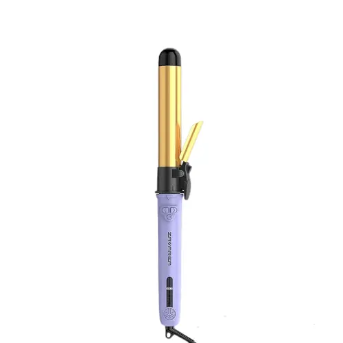 ZAVAREA Auto Rotating Heated Curler - 1.25in x 5.4in Titanium Long Barrel Curling Iron, 5 Adjustable Temps (260°F-410°F), 1H Auto Off, Dual Voltage Multifunctional Hair Tool for Bouncy Curls (Ideal Mother's Day Gift),back to school,back to school haul