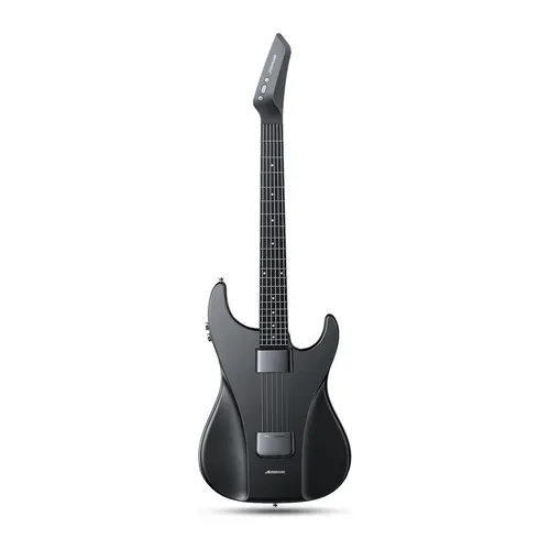 AeroBand Smart Guitar with Silicone Strings, 1-Touch 12-Key Conversion, Bluetooth, 12 Sounds, USB MIDI Function, 3 Picks, 30W Speaker, Painless Playing Experience, Fathersdaygift, Ideal Back-to-School Gift for Adults