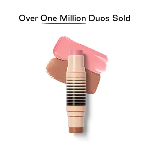 DIBS Beauty Desert Island Duo  - Award-Winning Blush and Bronzer Makeup Stick,  Easy-to-Blend, Cosmetics 