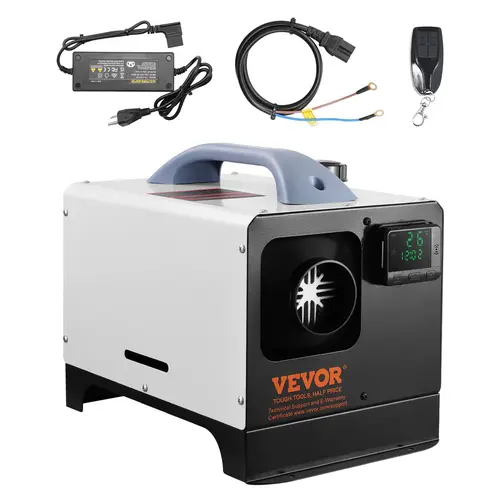 【Summerfinds】VEVOR Portable Parking Heater 2kW/5kW/8kW, Fast Heating, Stable, Silent, Warmth Boost, Bluetooth/Non-Bluetooth Options, for Truck/RV, Camper Van, Boat, Indoors