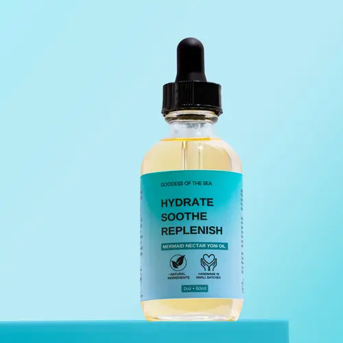 Mermaid Yoni Oil – Natural Feminine Oil for Daily Freshness, Soothing Hydration & Odor Control, Lightweight & Travel-Friendly