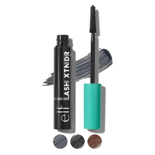 e.l.f. Lash XTNDR Tubing Mascara - Lengthening Lash Extension Effect, 5% Jojoba Oil, Clump-Flake-Smudge Resistant, Easy Warm Water Removal