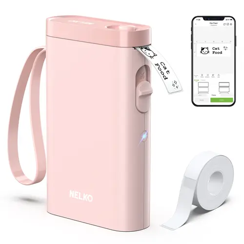 P21 Printer with Tape, Bluetooth Label Printer, Thermal Printer for Organization, Storage, Office and Home, Label Printer Gift for you,  Fathersdaygift, summerwins,back to school,back to school haul