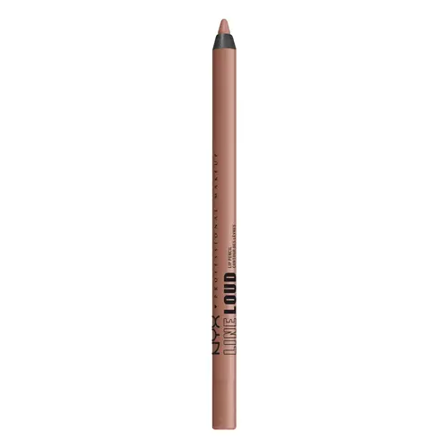 Line Loud Lip Liner, Longwear and Pigmented Lip Pencil with Jojoba Oil & Vitamin E, NYX Professional Makeup