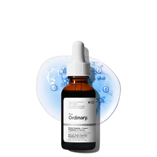 The Ordinary Multi-Peptide + Copper Peptides 1%, Anti-Aging Serum for Fine Lines and Skin Elasticity, 1 Fl Oz