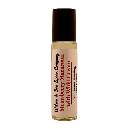 Skin-Softening Infused Body Oil - Vanilla-Scented with Strawberry Macaroon, Whipped Cream, Berry Blend & Caramel Aroma, Portable Travel-Ready Bath & Massage Oil, Infused Body Oils