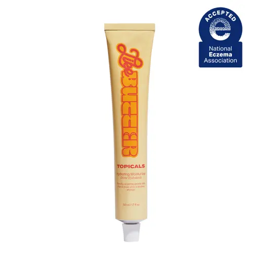 Topicals Eczema Relief Daily Rich Cream with 1% Colloidal Oatmeal, Turmeric, Ceramides & Ginseng - Barrier Repair Moisturizer for Dry, Sensitive Skin, Vegan, Non-Toxic, Plant-Based, 1.7 fl oz, Hydrating, Rich Cream Glides On Easily, Moisturizers & Mists