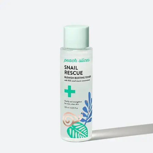 Snail Rescue Blemish Busting Toner with Hyaluronic Acid for Clear Skin