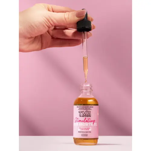 THE MANE ATTRACTION Unisex Handmade Herbal Rapid Growth Hair Oil - Root Enhancer for Hair Loss Concerns