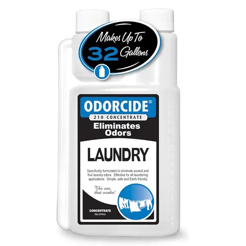 Laundry Odor Eliminator for Strong Odor, Concentrated Fresh Linen Scent - Safe, Non-Enzymatic Odor Neutralizer 16oz