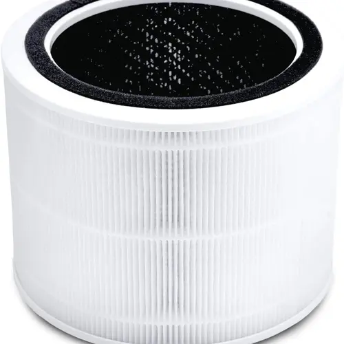 Levoit Core 200S-RF Air Purifier Replacement Filter - 3-in-1 Filters, High-Efficiency Activated Carbon Element, White (for Core 200S Model),dorm essentials,home essentials