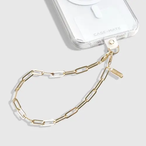 Gold Link Chain Phone Charm
