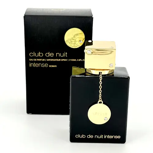 Armaf Club de Nuit Intense Women's Spicy Chypre Floral Eau de Parfum Spray, Rose & Oud Notes, Amber-Powdery Aromatic Blend, Regular Edition, Recyclable Packaging, 3.6 fl oz Floral Scent Perfumes for Adults
