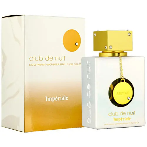 Women's Luxury Armaf Club De Nuit Imperiale Eau de Parfum (Edp) - 3.6 Fl Oz Alcohol-Based Edp Body Perfume, Edp Liquid, Aromatic Amberwood Citrus-Fresh Floral Spicy Scent, All-Season Longevity for Adults