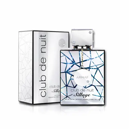 Armaf Club De Nuit Sillage EDP Liquid Perfume Spray - 3.6 fl oz, Crafted in France, Unisex Adult Longwear Fragrance with Citrus Woody Musk, Floral Notes, Fresh Scent, Single Item