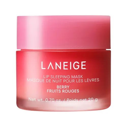 Laneige Lip Sleeping Mask, Hydrating and Nourishing Lip Mask, Korean Lip Care, Infused with Vitamin C, Murumuru & Shea Butter