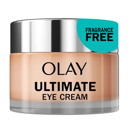 Olay Ultimate 3-in-1 Eye Cream - Cosmetic Moisturizer, Concealer, Wrinkle Reducer, Puffiness Reliever, Fine Lines Smoother, Eye Brightener for Normal Skin, 0.4 oz
