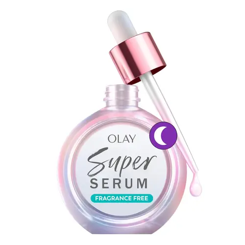 OLAY Super Serum Night Repair - Advanced Face Serum with Deep Moisture Boost, Anti-Aging Benefits, Hyperpigmentation Treatment & Skin Repair Support