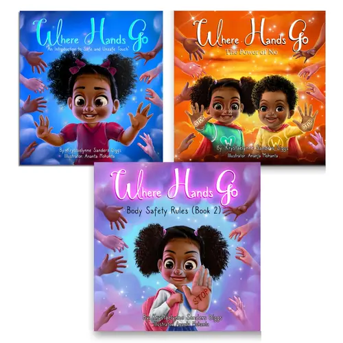 Body Safety Wise Bundle I: Three Kids Book Set on Personal Space, Unsafe Touch, and Boundaries