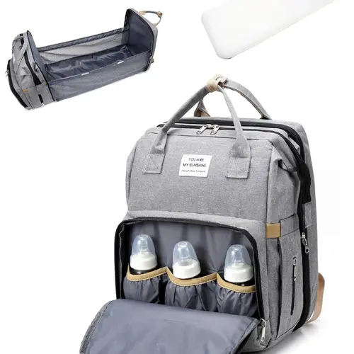Casual Plain Color Large Capacity Zipper Backpack, Multi-functional Adjustable Strap Backpack for Women & Men, Everyday Use Backpack, Multifunctional Backpack