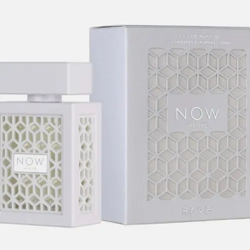Lattafa RAVE NOW WHITE Unisex EDP Perfume Spray - Purse-Sized, 3.4oz (100ml) - Beauty & Personal Care Fragrance