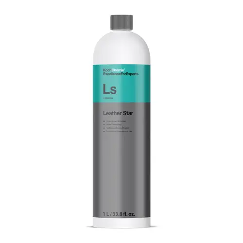 Koch Chemie Leather Star 1L – Premium Leather Conditioner, Cleans, Nourishes & Protects, Restores Softness, Satin Finish, UV Protection for Interiors