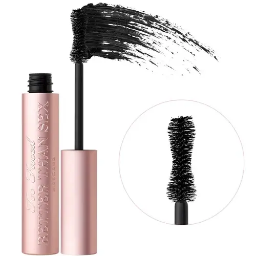 Too Faced Better Than Volumizing Mascara - Original Black, Chocolate, Burgundy