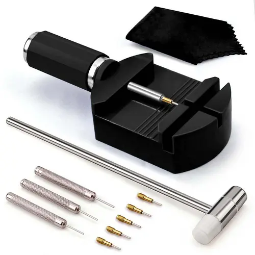 1 Set Watch Link Removal Tool Kit, Watch Band Tool Strap Chain Pin Remover Repair Tool Kit For Watch Band Strap Adjustment, Watch Bracelet Sizing And Watch Repair, Watch Tools