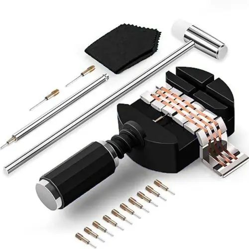 1 Set Watch Link Removal Tool Kit, Watch Band Sizing Tool Kit, Watch Pin Removal Tool, Watch Adjustment Tool Kit, Watch Link Remover, Watch Repair Tools