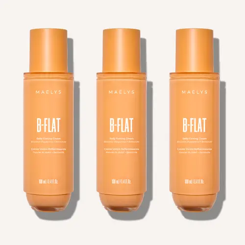 MAËLYS B-FLAT Clinically Proven Firming Cream x 3 | Save $30 | Save on the Best Selling Stretch Mark Cream Smooth Avocado