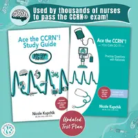 Nicole Kupchik Consulting CCRN Critical Care Exam Preparation Bundle - Regular Softcover Learning Books, Comprehensive Study Guide, 450 Practice Questions, Fast Scan Format, Easy-to-Understand Format for Busy Nurses (English or Spanish)