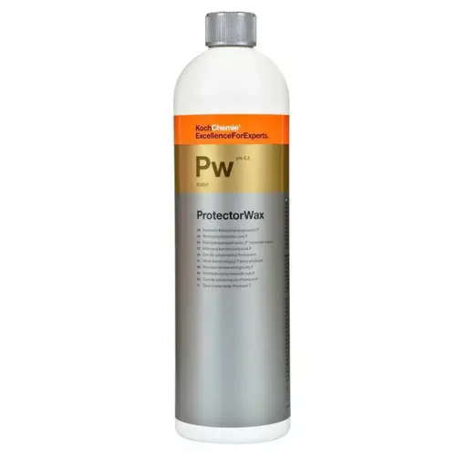 Koch Chemie PW Series Protector Wax - Polymer-Based Paint Protection Wet Wax, Spray-On Rinse-Off Sealant, High-Gloss, Hydrophobic, Dilutable 1:100+, Manual/Automated Application