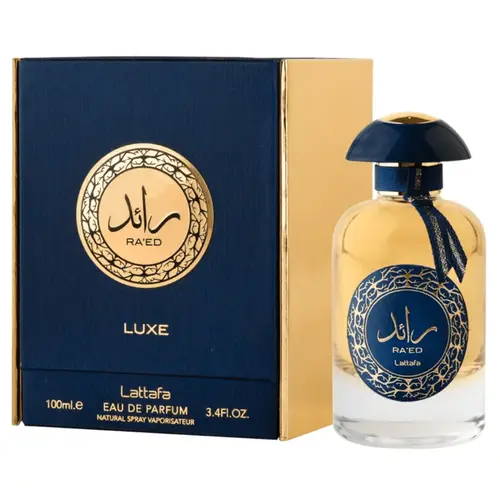 Lattafa Ra'ed Gold Luxe EDP - 100ML (3.4 Oz) For Men - Bold and Fruity Fragrance Jasmine Perfume Jasmine Perfume Scented