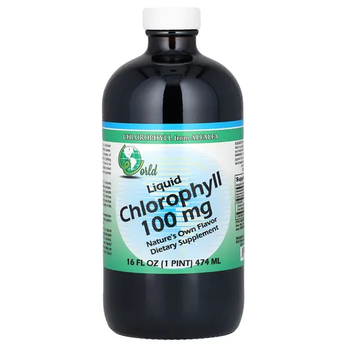 World Organic Liquid Chlorophyll, 16 fl oz (474 ml)