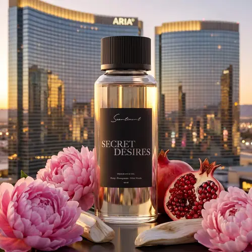 Scentiment Secret Desires Scented Fragrance Oil, Peony Aroma for Diffuser, Home Room Fragrance Supply