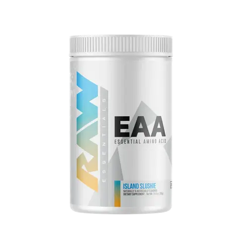 RAW Essential Amino Acids (EAA) Powder – 9 EAAs for Muscle Recovery, Endurance & Lean Muscle Support – Intra Workout Amino Acid Supplement – 30 Servings