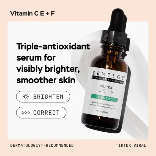 DRMTLGY Vitamin C E + F 1oz with 15% L-Ascorbic Acid