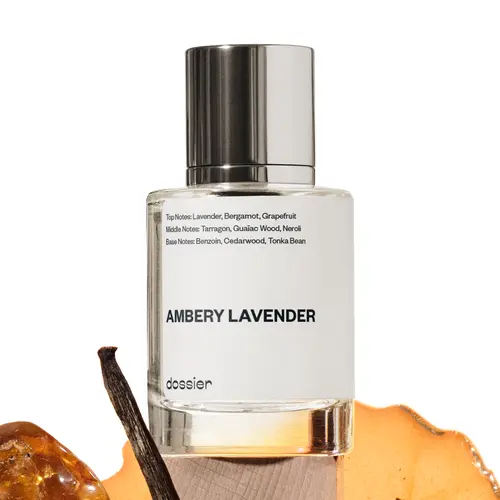 Ambery Lavender, Dossier, Men Perfume, Eau de Parfum, 50ml, Lavender, Bergamot, Grapefruit, Neroli, Benzoin, Tonka Bean