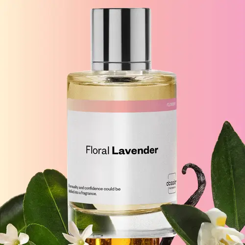 Floral Lavender, Dossier, Women Perfume, Eau de Parfum, 50ml-100ml, Mandarin, Jasmin, Lavender, Orange Blossom, Vanilla, Amber, Musk