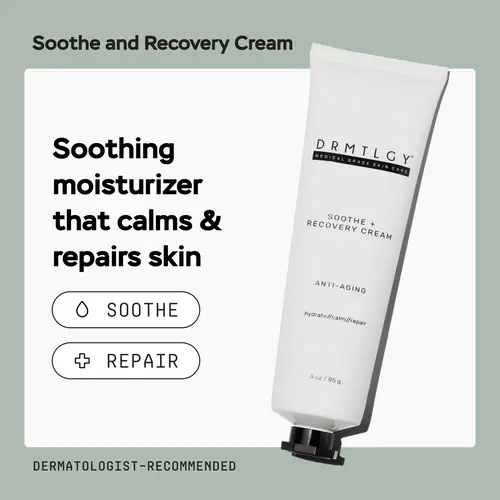 DRMTLGY Soothe and Recovery Cream 3 oz with Cactus Extract