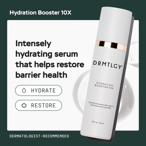 DRMTLGY Hydration Booster 10X 1.8 fl oz with Hyaluronic Acid and Ceramides Skincare Moisture Hydrating Moisturizer