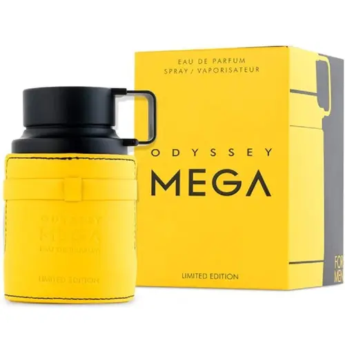 ARMAF Odyssey Mega Eau De Parfum Spray for Men, Limited Edition Fragrances with Pineapple, Ginger Zing & Signature Scent, Aroma Eau De Parfum Men's Fragrance (3.4 Oz / 6.8 Oz)