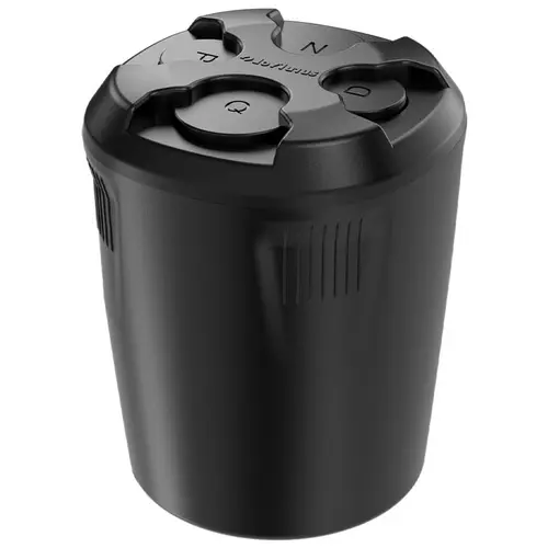 JOYTUTUS Universal Car Coin Holder Sorter, High-Capacity ABS Plastic Auto Accessories, 35 Quarters/31 Nickels/45 Dimes/40 Pennies Capacity, Cupholder Ready with Spring-Snap Access, Car Cup Holder Organizer