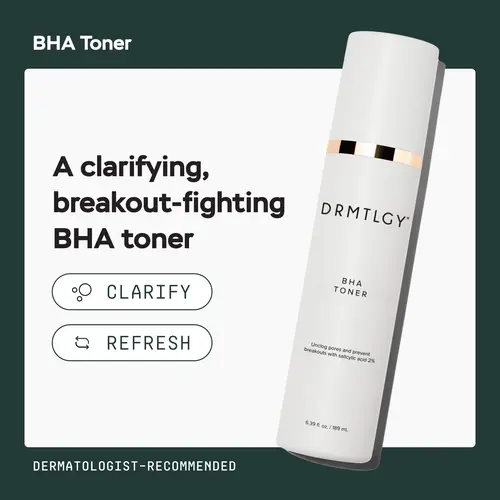 DRMTLGY BHA Toner 6.3 fl oz with Salicylic Acid Skincare Clear