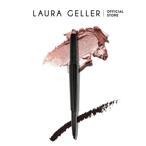 Laura Geller Swipe-n-Line Instant Eye Perfecting Stick Dual-Ended Cream Shadow & Liner Eye Crayon for Long-Lasting Blend